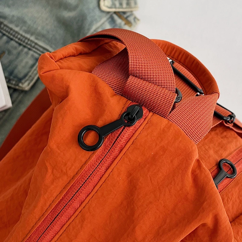 حقائب ظهر بخيط خياطة نايلون بسحّاب من Softback 2025 رائجة البيع حقائب جيب أنيقة بسحاب داخلي حقائب مدرسية نسائية حلوة غير رسمية #2