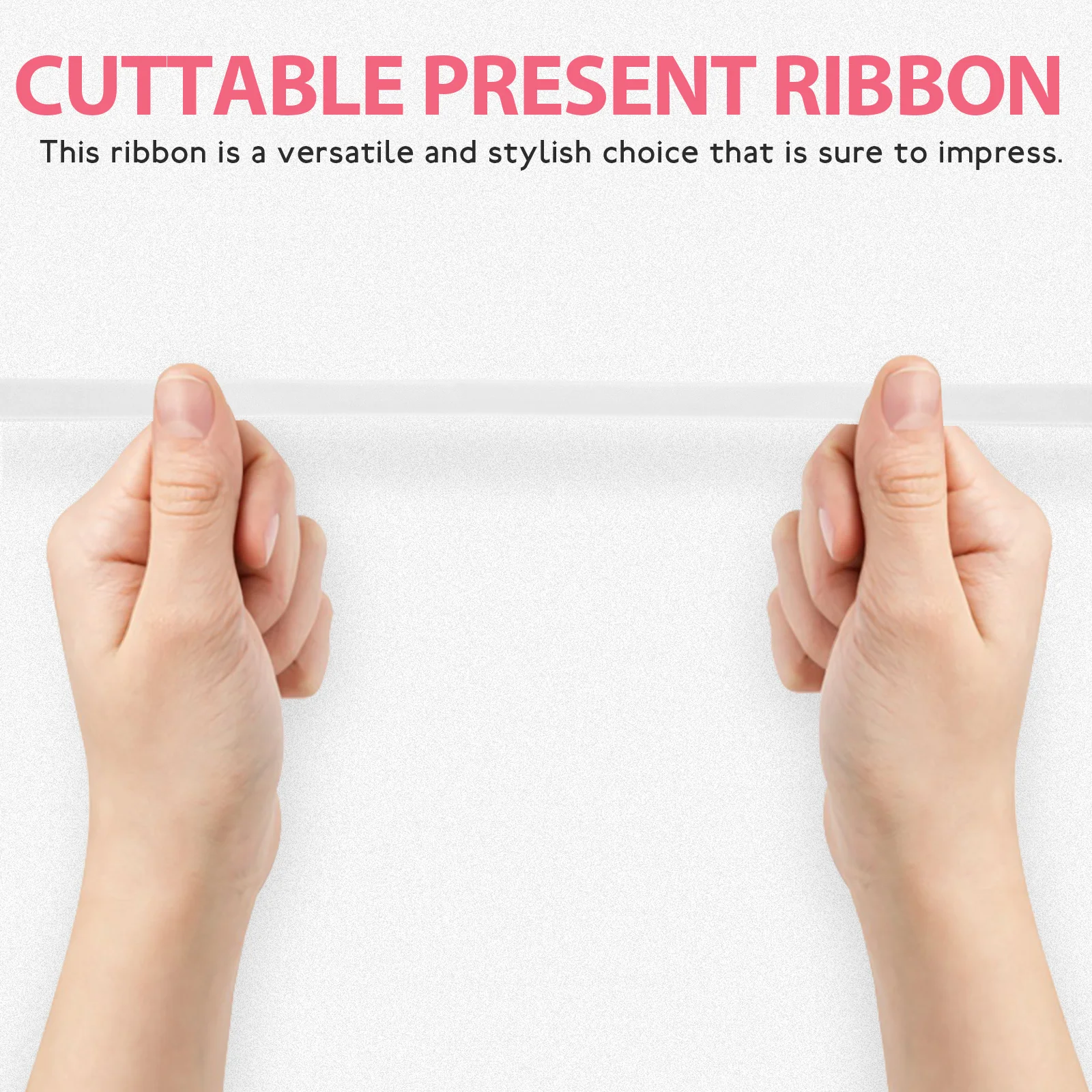 

1 Roll Decorative Cuttable Diy Gift Wrapping Festival Craft Christmas Wedding Birthday Home Accessory Party Ribbon Lovely