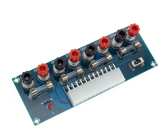 XH-M229 Desktop PC Chassis Power ATX Transfer to Adapter Board Power Supply Circuit Outlet Module 24Pin Output Terminal 24 pins