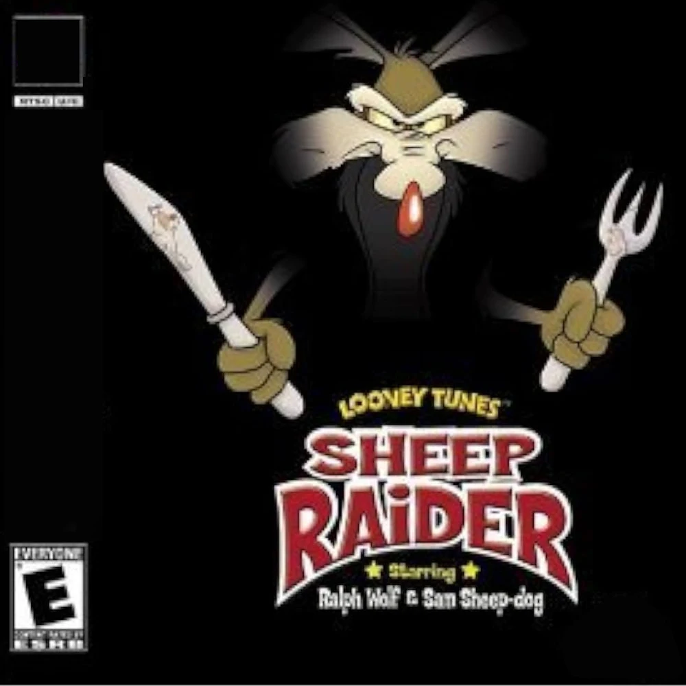 

PS1 Sheep Raider With Manual Disc Copy Game Unlock Console Station1 Retro Optical Driver Video Game Parts