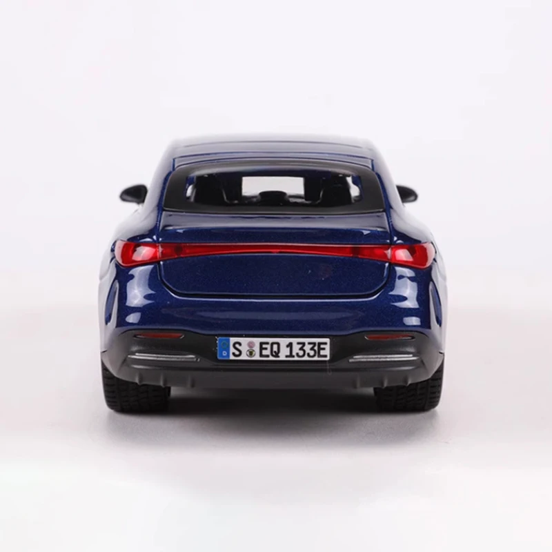 Diecast 1:27 Scale EQS Alloy Car Model Finished Product Simulation Toy Collection Gift Static Model Display Souvenir