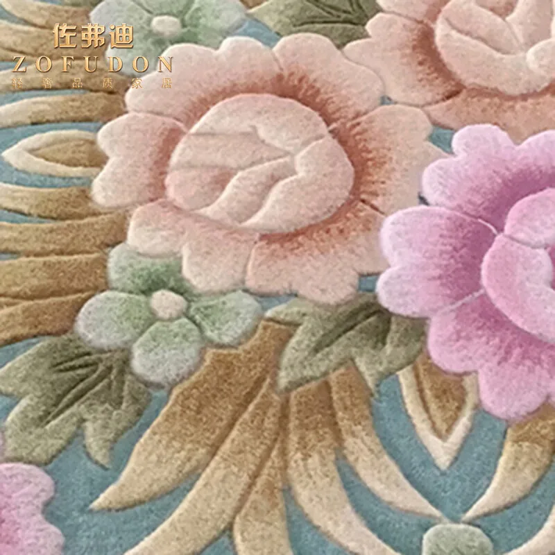 European minimalist style light luxury high-end study bedroom blanket coffee table blanket full