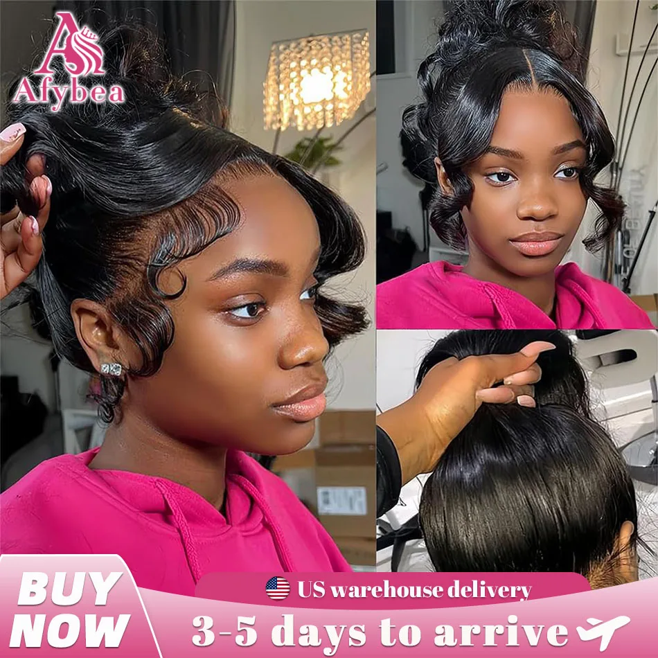 

Парик из натуральных индийских волос Body Wave HD, 200% плотность, с полной кружевной основой 360, для чернокожих женщин, предварительно прорезанный, с бэби-хэаром