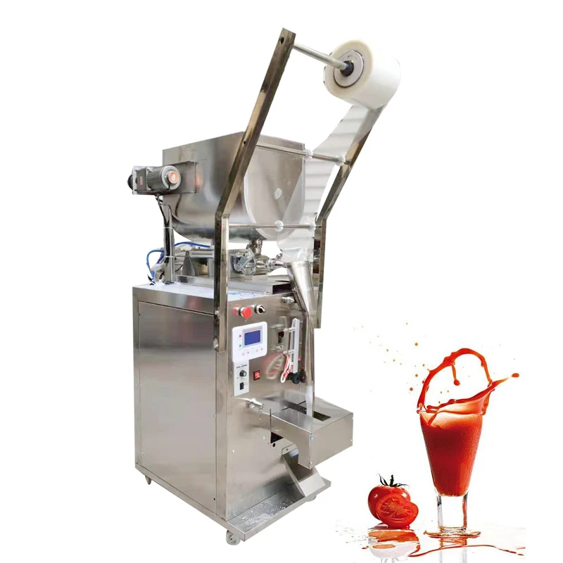 Commercial Packaging Machine Stainless Steel Tomato Sauce Butter Peanut Butter Filling And Packaging Machine