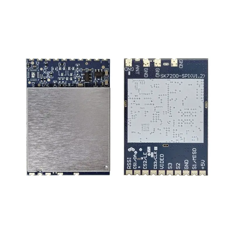 Y47A SK7200-SPI VRX Analog SPI Receiver Module, Open Source 6G 8.2G Receiver Module for DIY FPV FT3500
