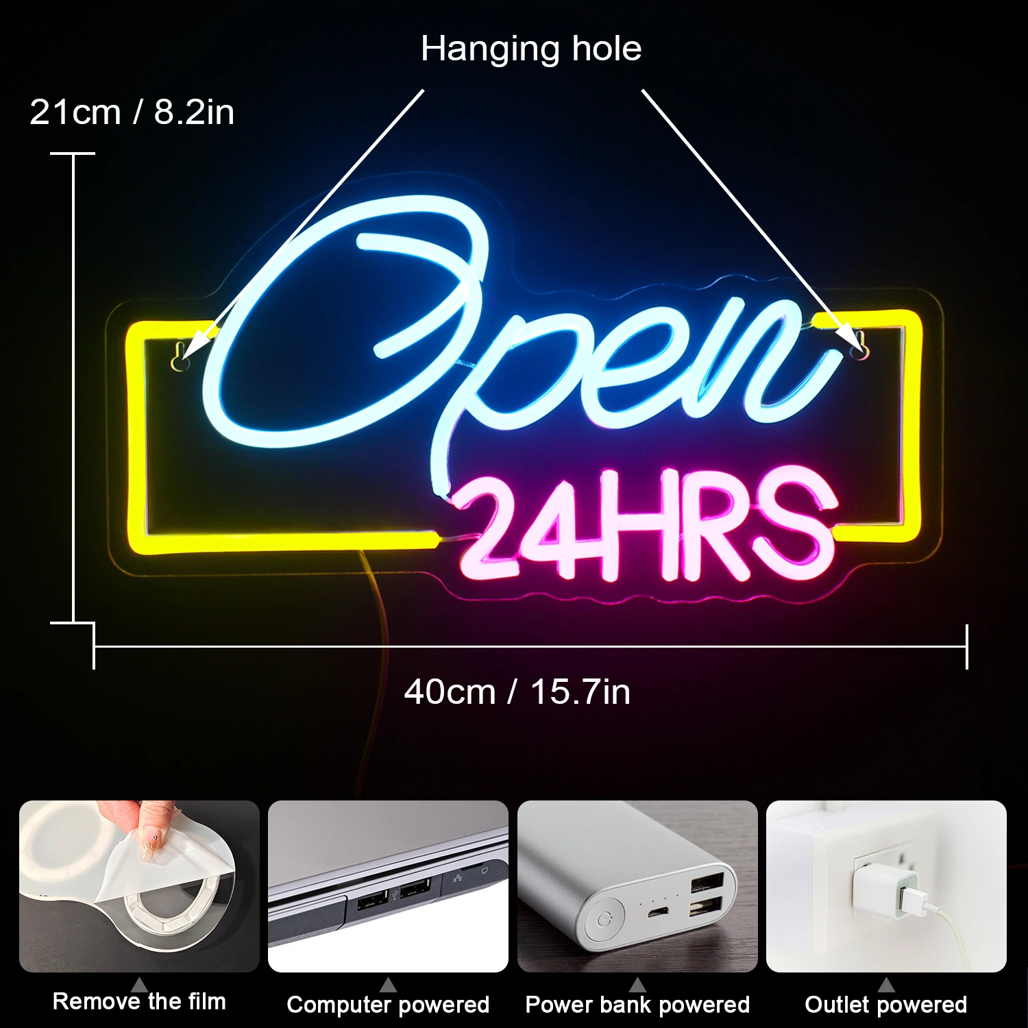Phone Repair Neon Sign LED Lights USB Power Wall Lamp Room Decoration Business Cellphone Electronic Devices Shop Dimmable Signs