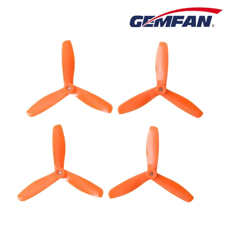 4 pz/lotto Gemfan Bullnose policarbonato 5045 elica a 3 pale (2CW + 2CCW) per Drone multirotore RC