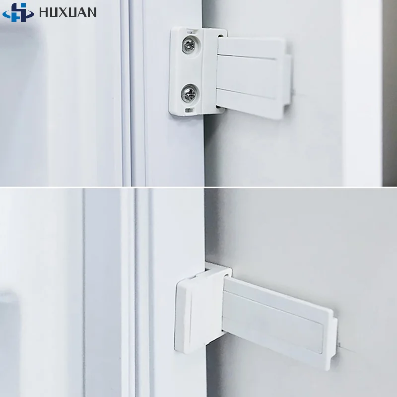 1set Embedded Refrigerator Slide Rail For Fridge Door Slide Rail Mounting Kit Refrigerator Door Sliding Guide Moving Slide