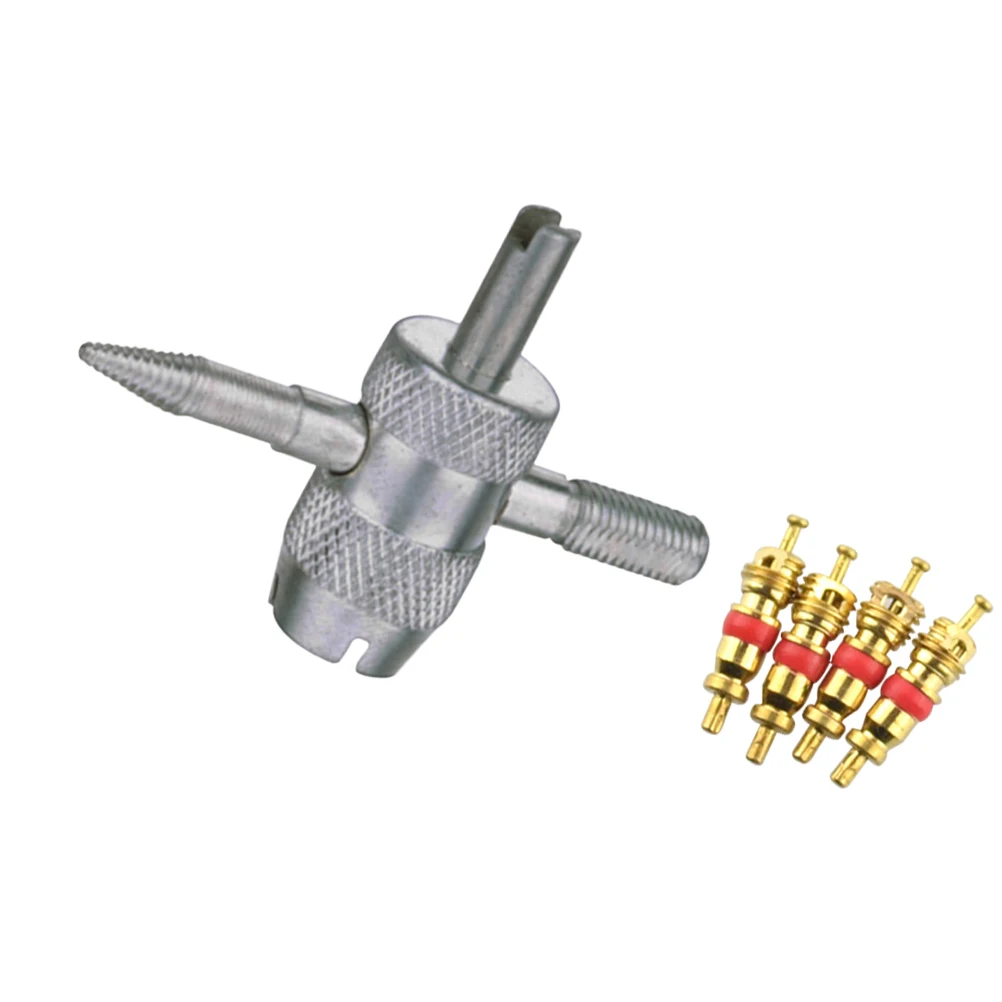 

Tyre Core Remover Tool Repair Kit For Car Truck Motorcycle Tire Stem Core Replacement Durable Tire Repairer For