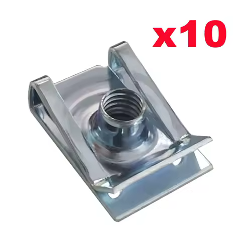 10pcs Motorcycle M8 M6 M5 M4 U Type Clips Thread Reed Nuts For Cbr 600 Rr S1000xr Vfr 800 Vtec R1150rt Screw S1000rr 2022