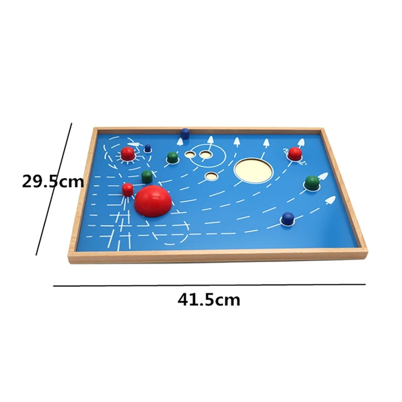 FBIL-pomoce dydaktyczne do wczesnej edukacji Nauki kulturalne Układ słoneczny 10 planet Puzzle panelowe Prezent urodzinowy dla dzieci