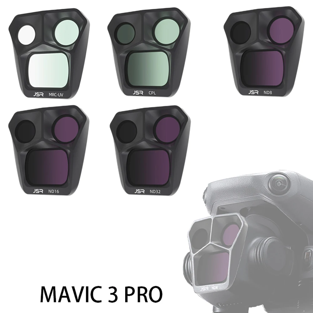 Drone Camera Lens Filter For DJI Mavic 3 Pro MCUV CPL Polar ND/NDPL8/16/32/64 Gimbal Protector Accessories Kit Neutral Density