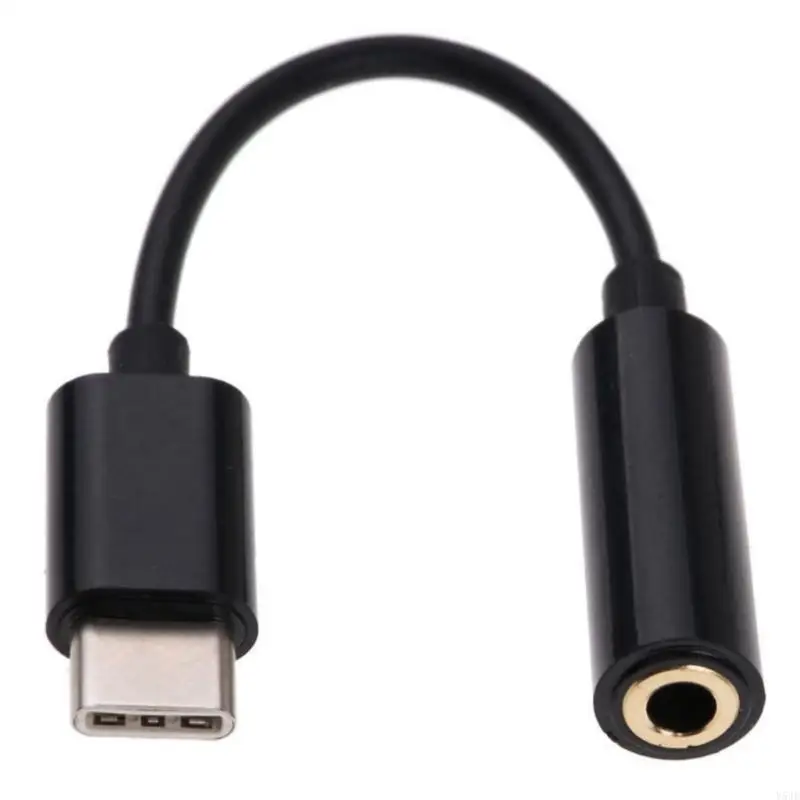 Y5JE Type C to 3.5mm Auditory Connector Cable for Commuting, Fitness, and Travel