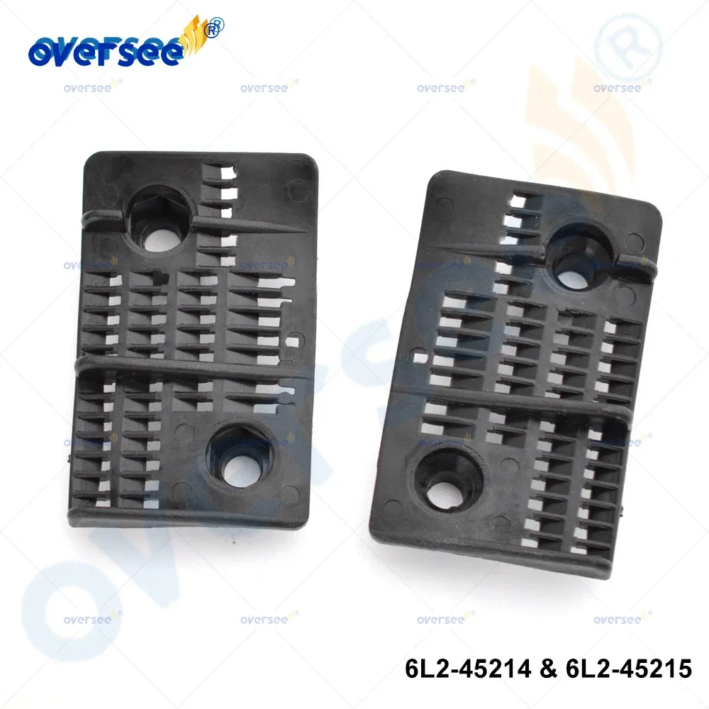 

Oversee 6L2-45214-00 и 6L2-45215-00 Набор крышек впускного отверстия воды для подвесного двигателя YAMAHA 20HP 25HP Детали лодочного двигателя