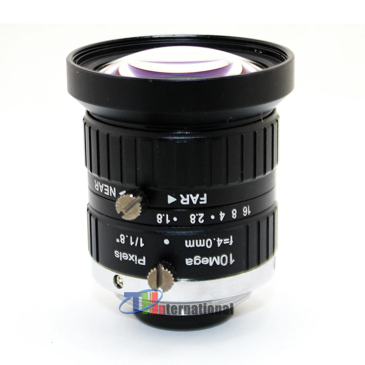10MP 4mm Lens C/CS Mount Manual Iris Focus 1.8-16 Aperture 1/1.8" Image Format HD Industrial Security Camera