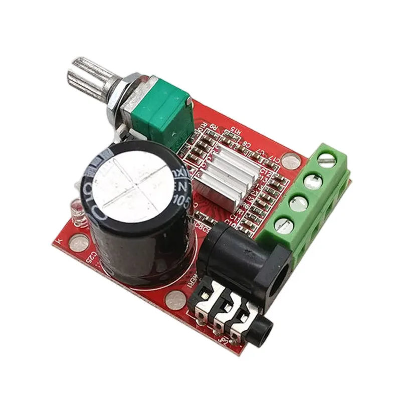 1/2 ~ 20/50 قطعة 12 فولت 2x10 واط ثنائي القناة HIFI 2.0 الرقمية PAM8610 مكبر كهربائي صغير مجلس فئة D ستيريو مكبر كهربائي وحدة