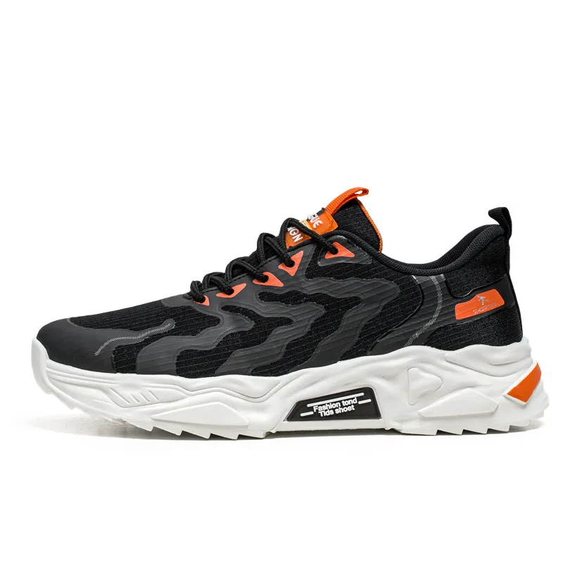 

Men's motorcycle shoes breathable dad shoes ins trendy shoes sports casual shoes men's shoes
