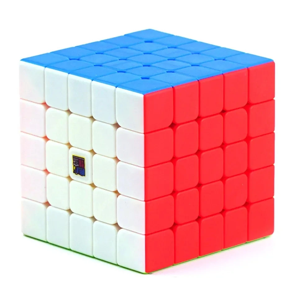 

MFJS Meilong 5X5 скоростной куб без наклеек Moyu Mofang Jiaoshi 5X5X5 магический куб