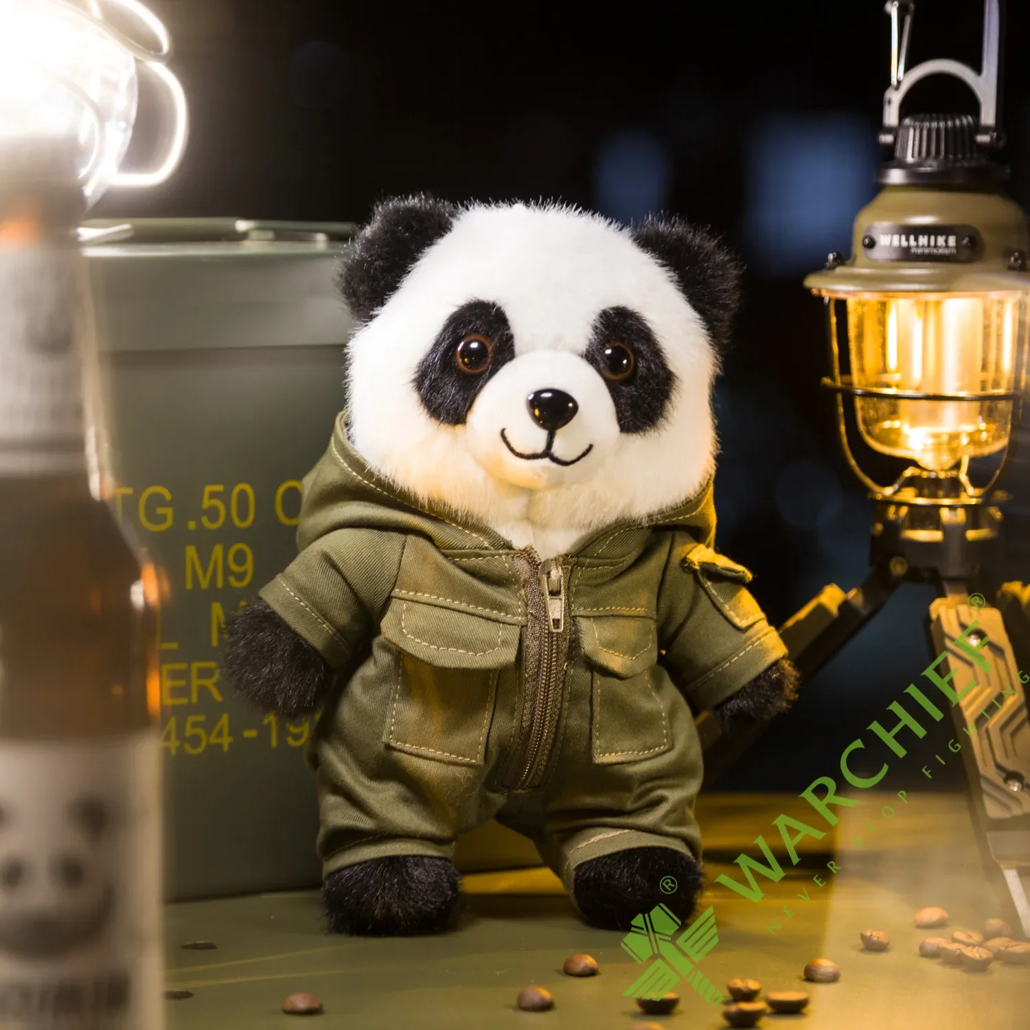 

Tactical Doll Bear Cute Outdoor Camping Trekking Bag Vest Hanging Accessories Fishing Training Hunting Portable Detachable Toy
