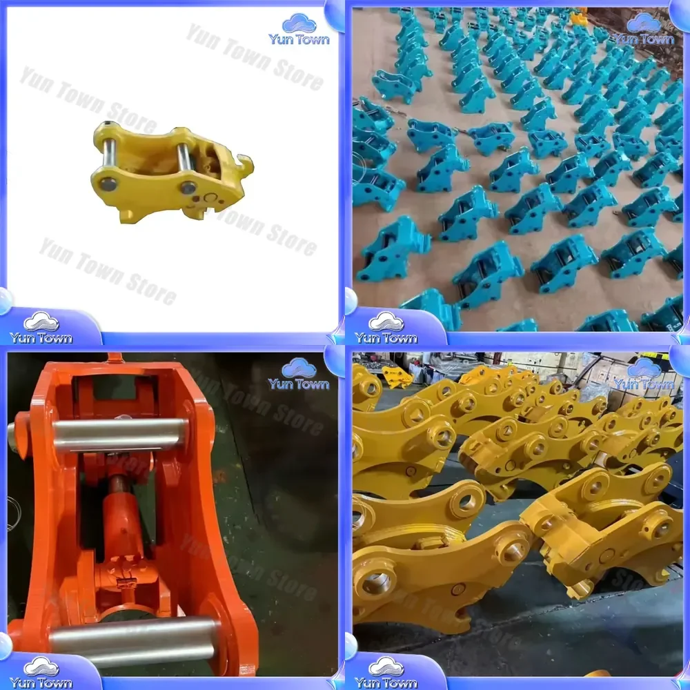 for 1.5 ton to 4 ton mini excavator hydraulic manual quick hitch coupler attachments for excavator parts construction