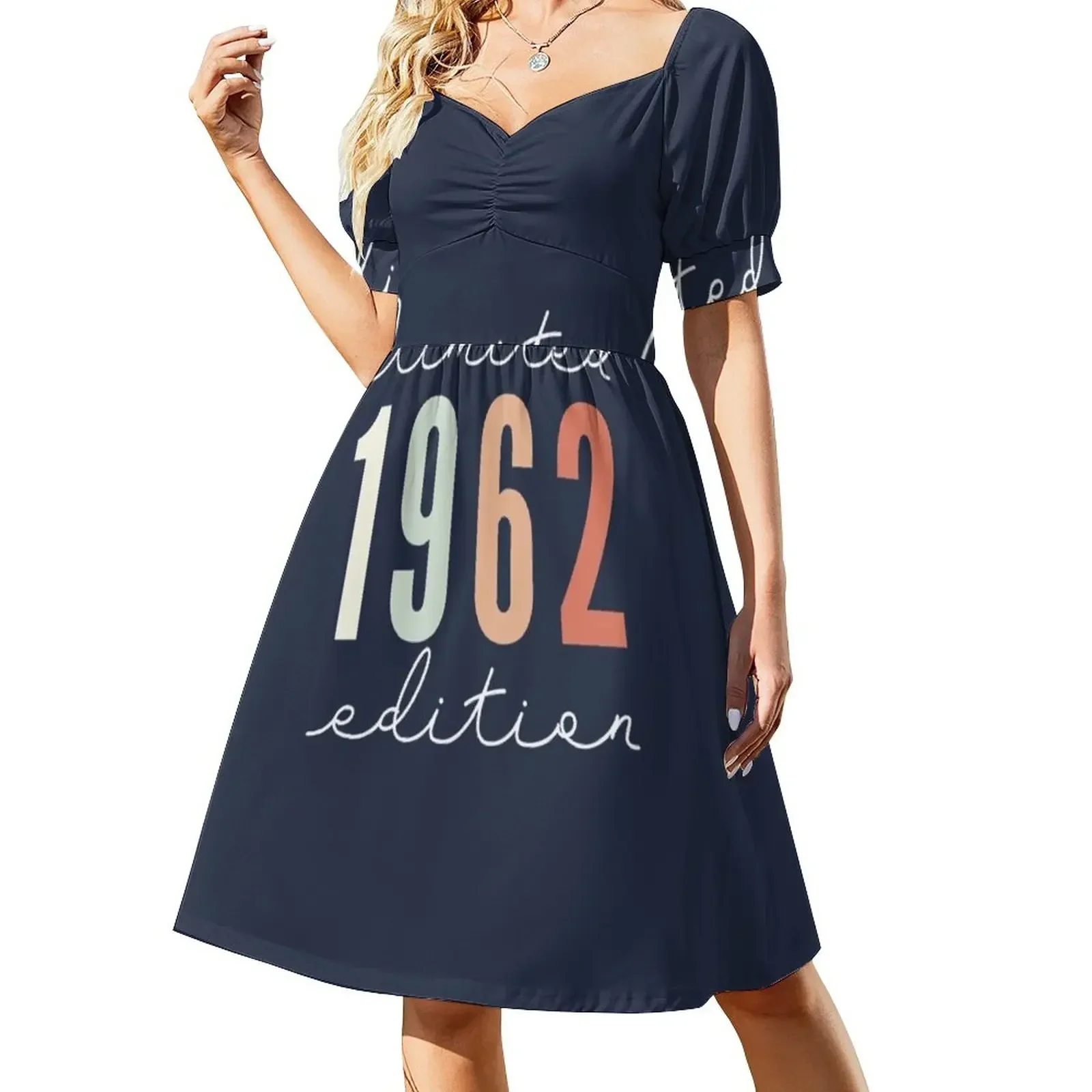 

Born in 1962 Vintage Birthday Sleeveless Dress luxury evening dresses for women 2025 Summer dresses for women Dress