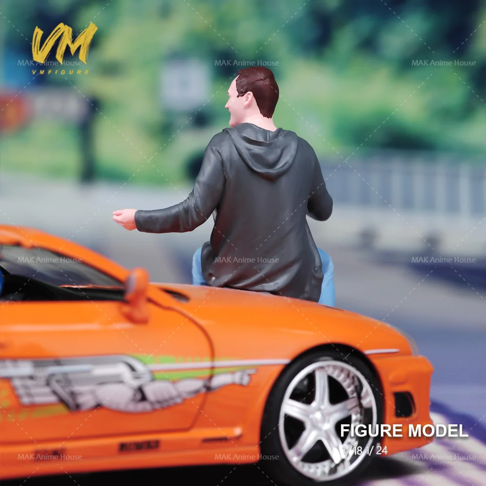 Miniaturowe Figurki 1/87 1/64 1/43 1/24 1/18 Wykwintna Malowana Postawa Siedząca Twarz Człowiek Szczęśliwy Model Kreatywna Scena Zabawka