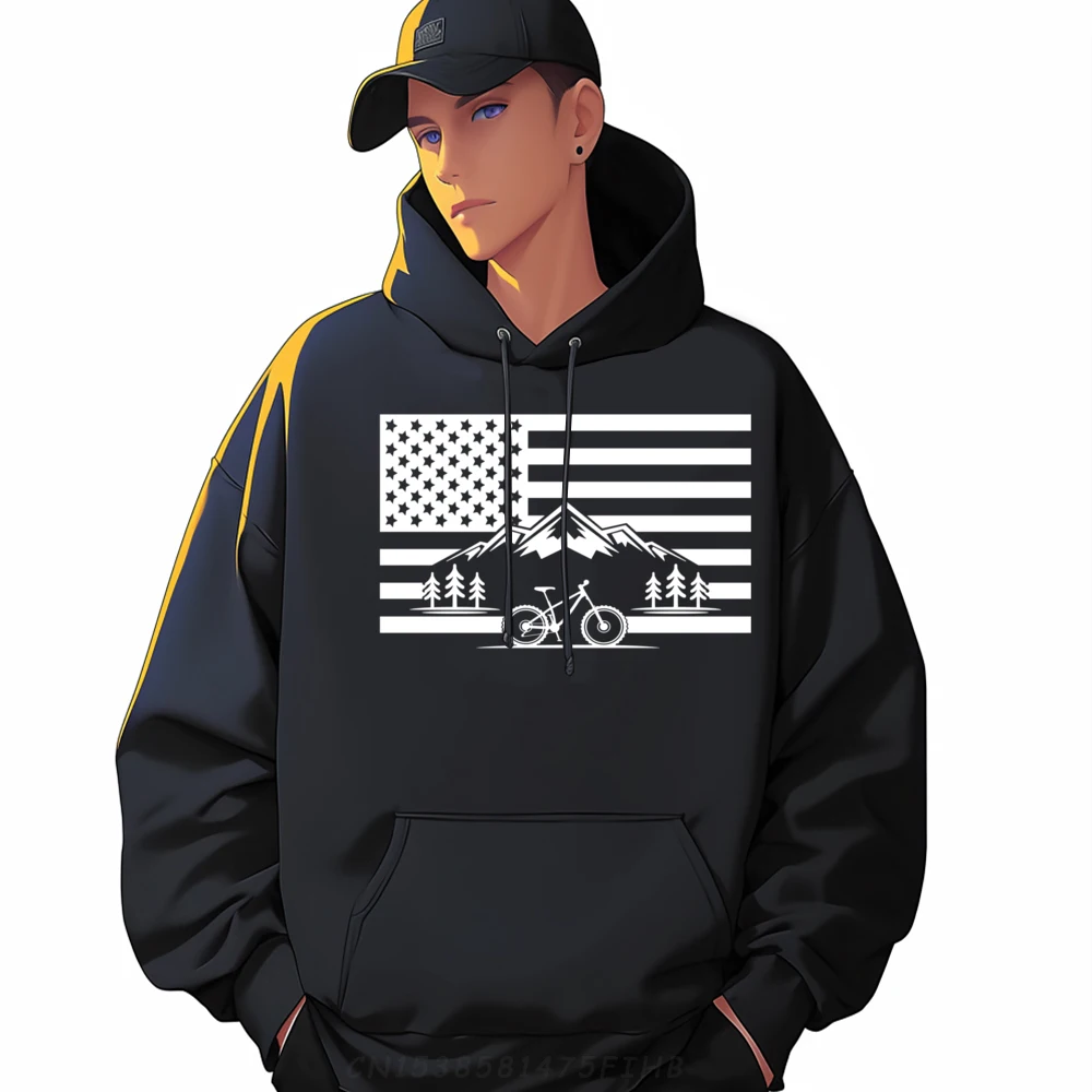 

American Flag MTB Mountain Bike Apparel Mountain Bike Brand Clothing Men Clothes Print