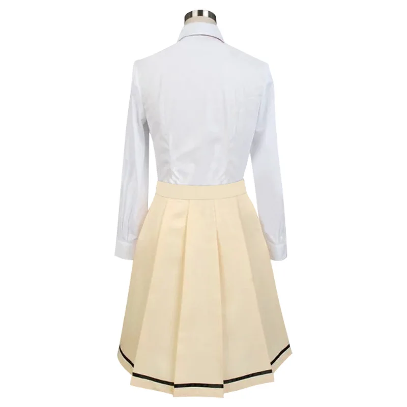 Anime WataMote Tomoko Kuroki Cosplay Kuroki Tomoko Costume Jk Uniforme scolastica Vestito Bella Lolita Festa di Halloween Parrucche nere Cos