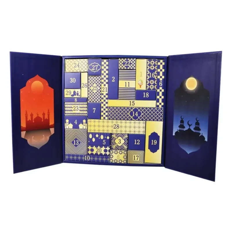 2025.Innovative High End Festival Gift Packaging 24days Blind Paper Box Mysterious Advent Calendar Gift Box - Image 2