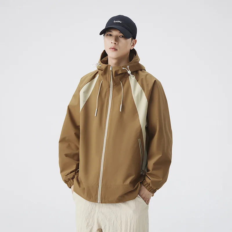 

Mens Jacket Coat Korean Winter Cold Season Snow Ice Fashion Style Original Vintage North Warm Padded Lined Hooded Menswear Wear