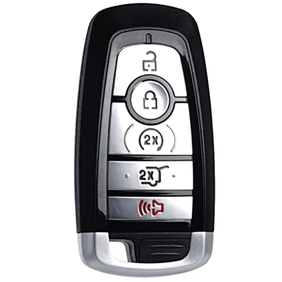 

Запасной брелок для ключа, совместимый с Ford Explorer, Expedition, Edge 2017-2022, Escape, Lincoln Navigator, Aviator, Corsair с функцией запуска кнопкой