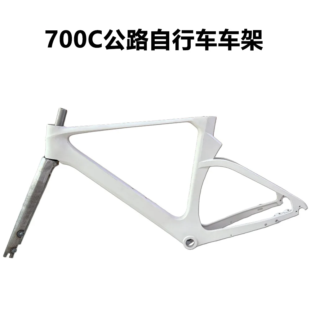 Magnesium Alloy Road Bike Frame 700 C Internal Cable Routing Ultra Light Integrated Frame