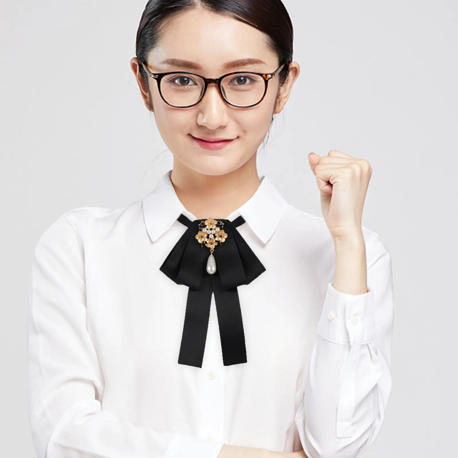 gravata-borboleta-de-perolas-elegante-para-mulheres-e-meninas-acessorio-de-vestuario-para-festas-casamentos-e-uniformes