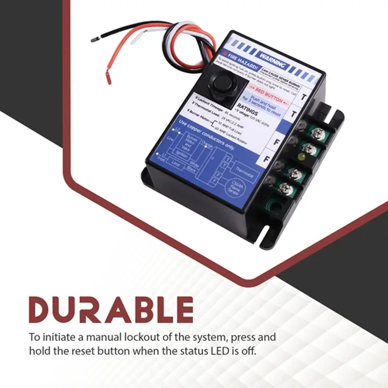 LITE-For ICM1503 Intermittent Ignition Oil Primary Control Module For Boilers Fired Forced Air Furnaces