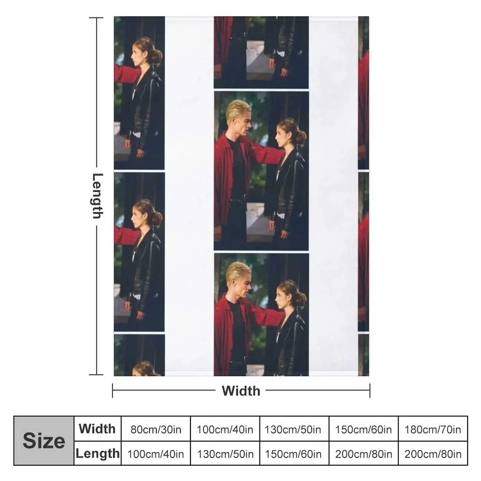 Spike and Buffy Throw Blanket Kid'S Summer Baby Soft Beds Tourist bed plaid Blankets