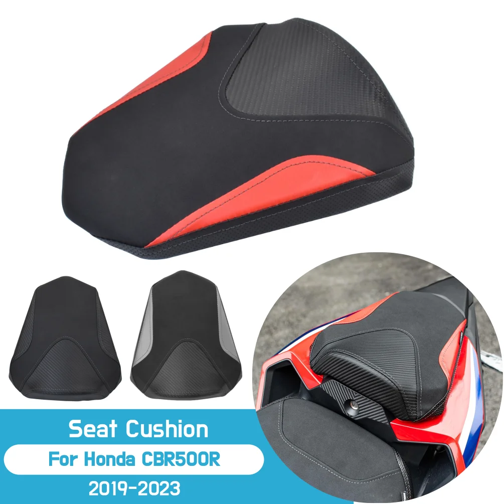 

For Honda CBR 500R 2019-2024 CB500F CBR500R Rear Seat Cushion Passenger Seat Pad Cover CBR400R 2022 2023 Motorcycle Accessories