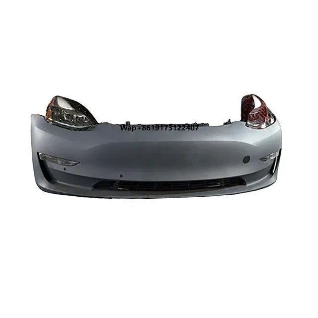 

Complete OEM Front Bumper of for Model 3 the Radiator Fan for the Headlight of the Bumper Head