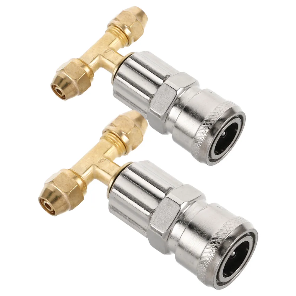 

2Pcs Air Valve Gas Tank Nozzle Copper Spout Gaskets Trailer Universal Durable Material Sealing Easy Installation Safe Operation
