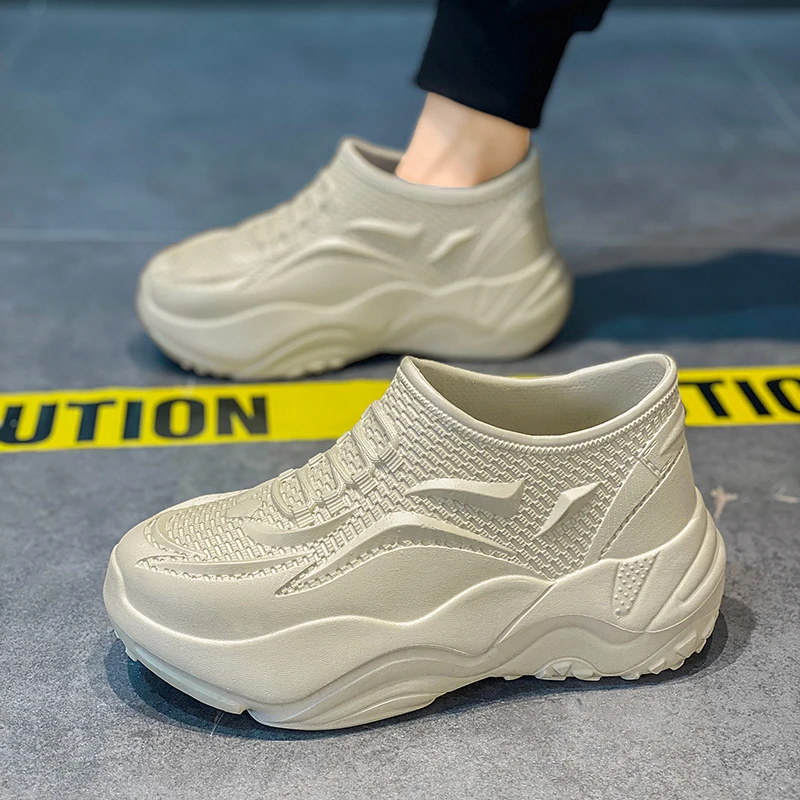 

2025 высококачественные износостойкие сандалии, мужские легкие противоскользящие износостойкие непромокаемые ботинки из ЭВА, уличная водонепроницаемая рабочая обувь