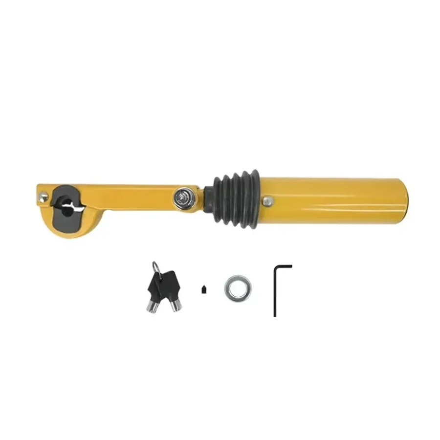 Adjustable Car Gear Lock Security Retractable Handbrake Gearshift Lock for Car Interior Accessories Auto Lock Protection