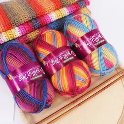 Merino Wool Yarn 100g Ball for Knitting Crochet Sweaters Scarf Hat Blanket Carpet Cushions Thick Yarn Crafts