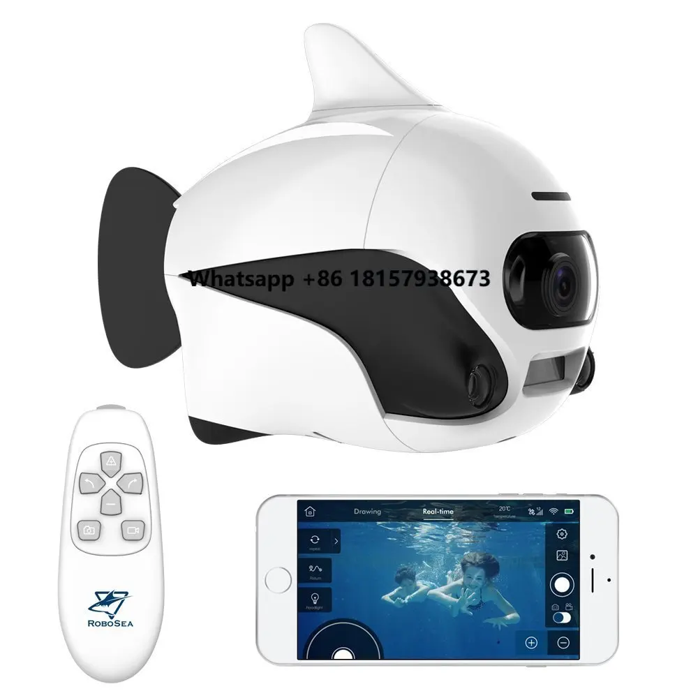 

BIKI Underwater Intelligent Fish Biomimetic Fish Robot Fish with 4K HD