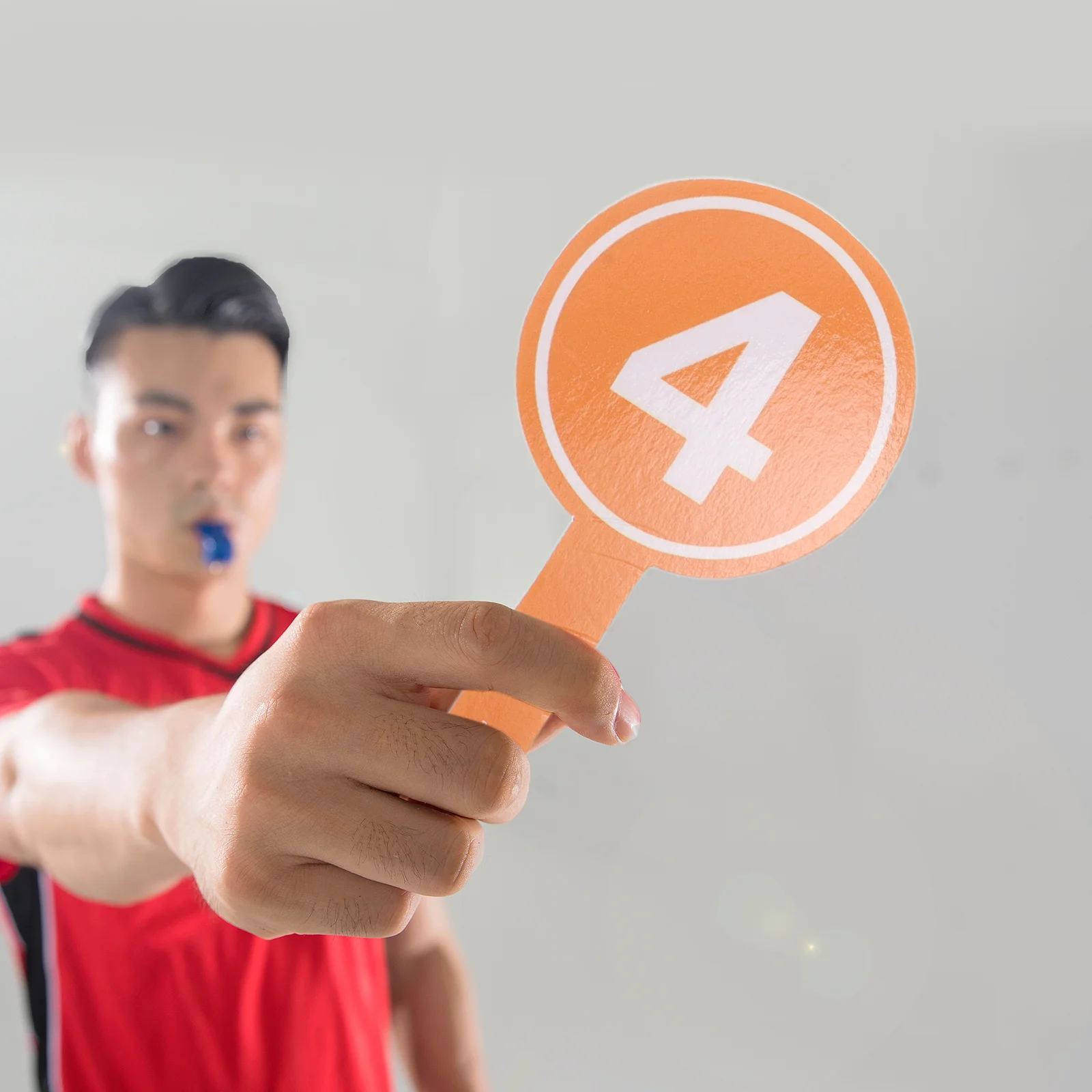 

10pcs Cheerleading Number Paddles 1-10 Portable Lightweight Foam Boards For Sports Events Classroom Party Competition