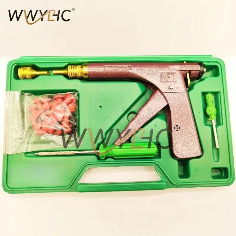 Auto Bike tubeless Tire Repair Puncture Plug Garage motorcycle Vacuum Tire Repair Gun Car Tire Block Air Leaking kit