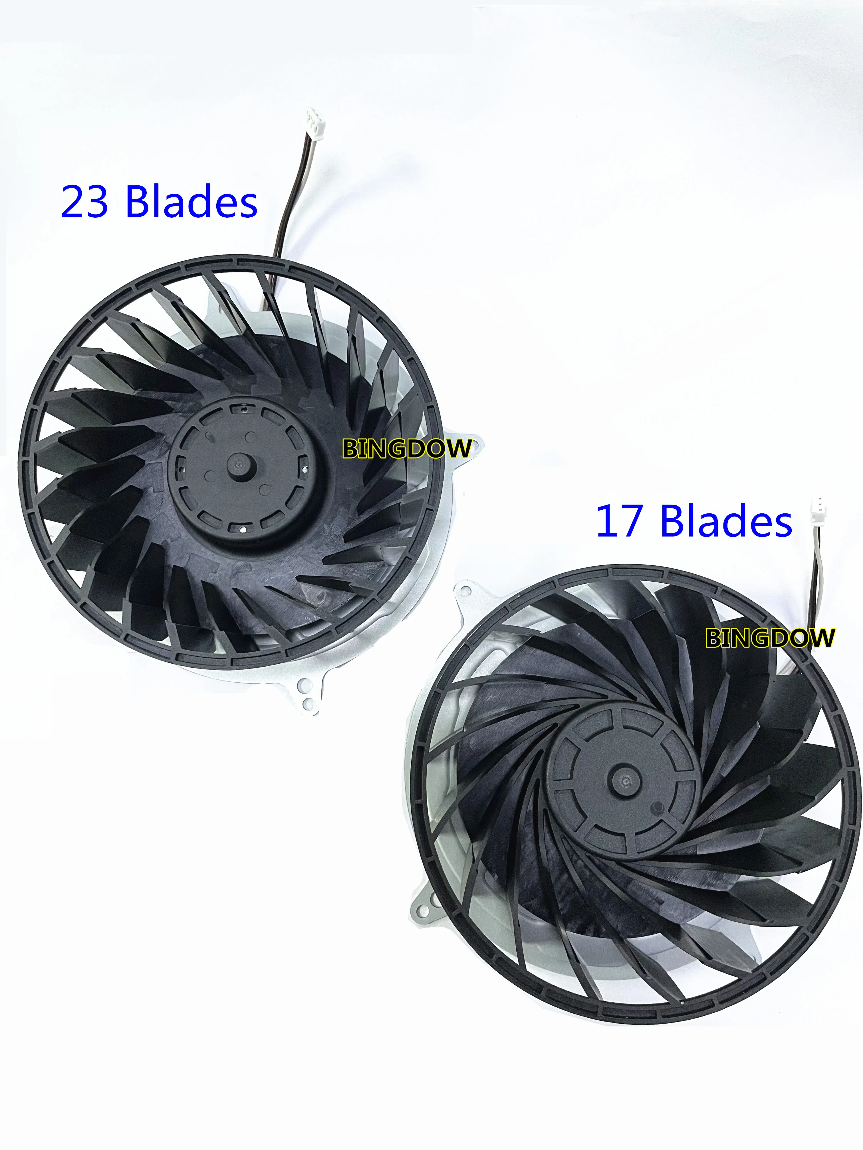 

5PCS/LOT Replacement Internal Radiation Cooler Fan For PS5 Console 17 Blades Cooling Fan DC12V 2.5A For PS5 Host 23 Blade