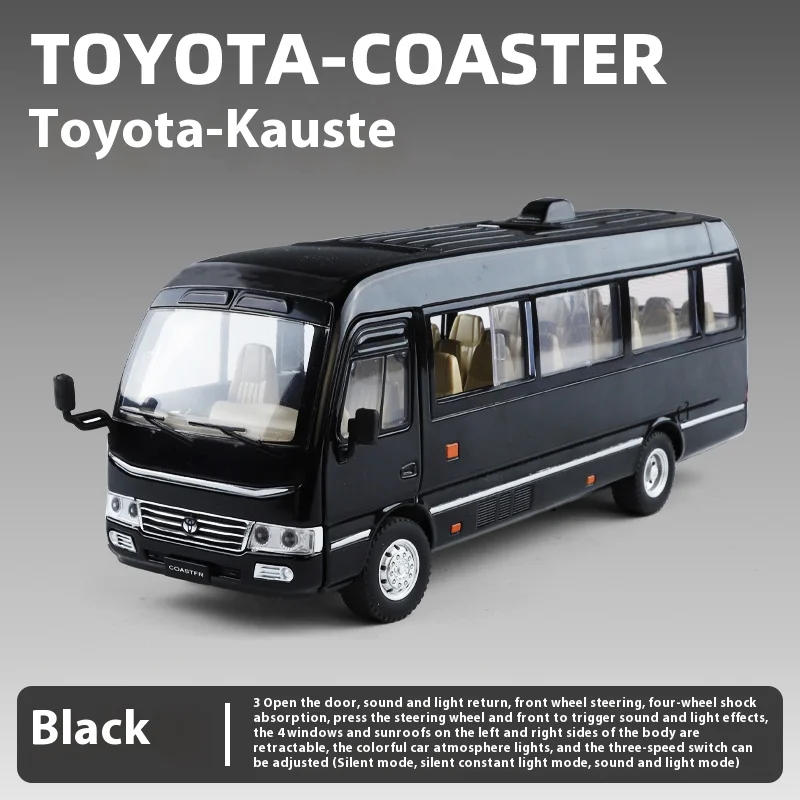 トヨタバス用合金コースター,ダイキャストモデル,シミュレーション
