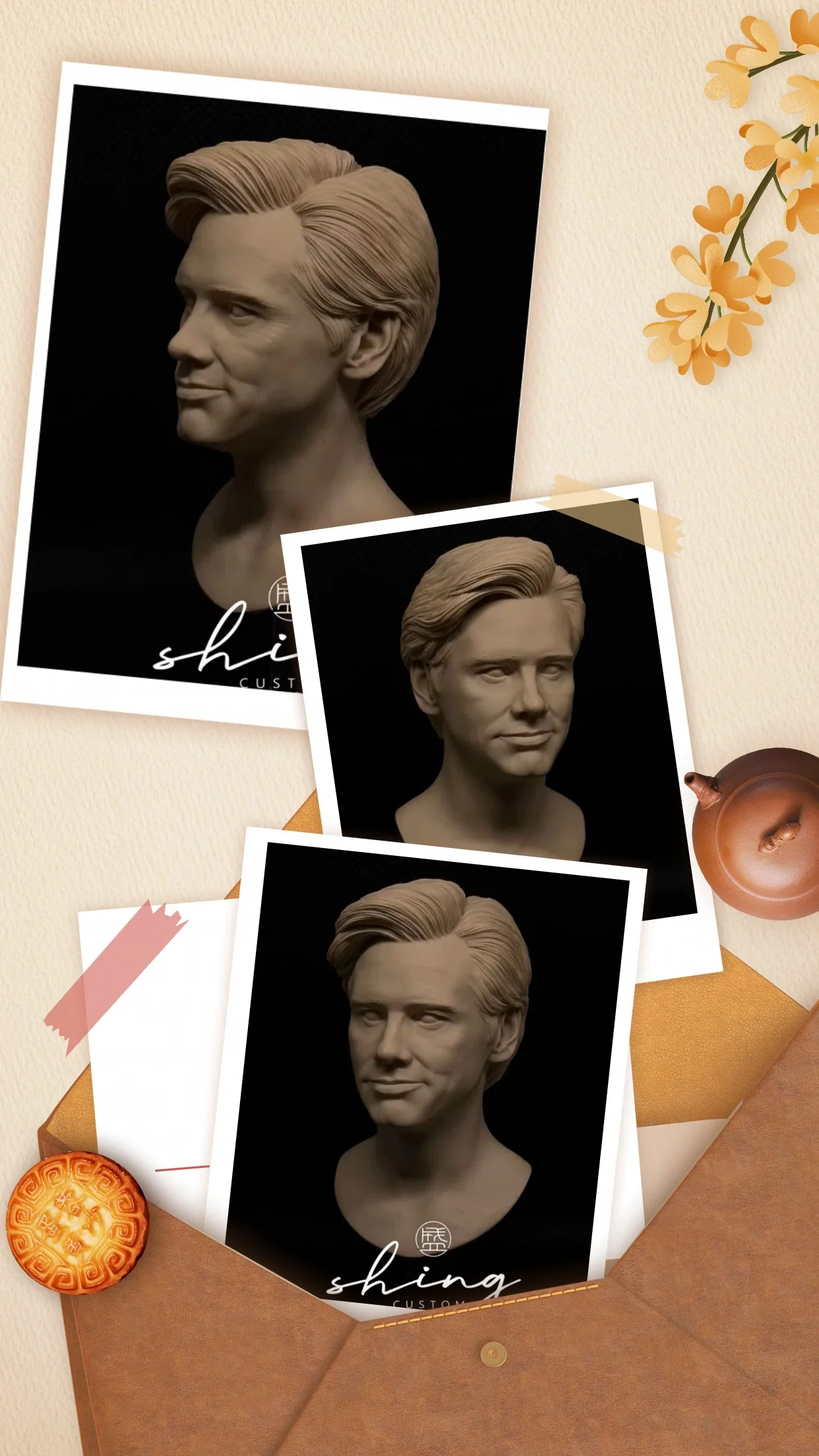 【Only Head】1/6 Scale Male Soldier Jim Comedy Science Fiction Film Actor Unpainted Resin Head Sculpt Fit 12''Action Figure Model