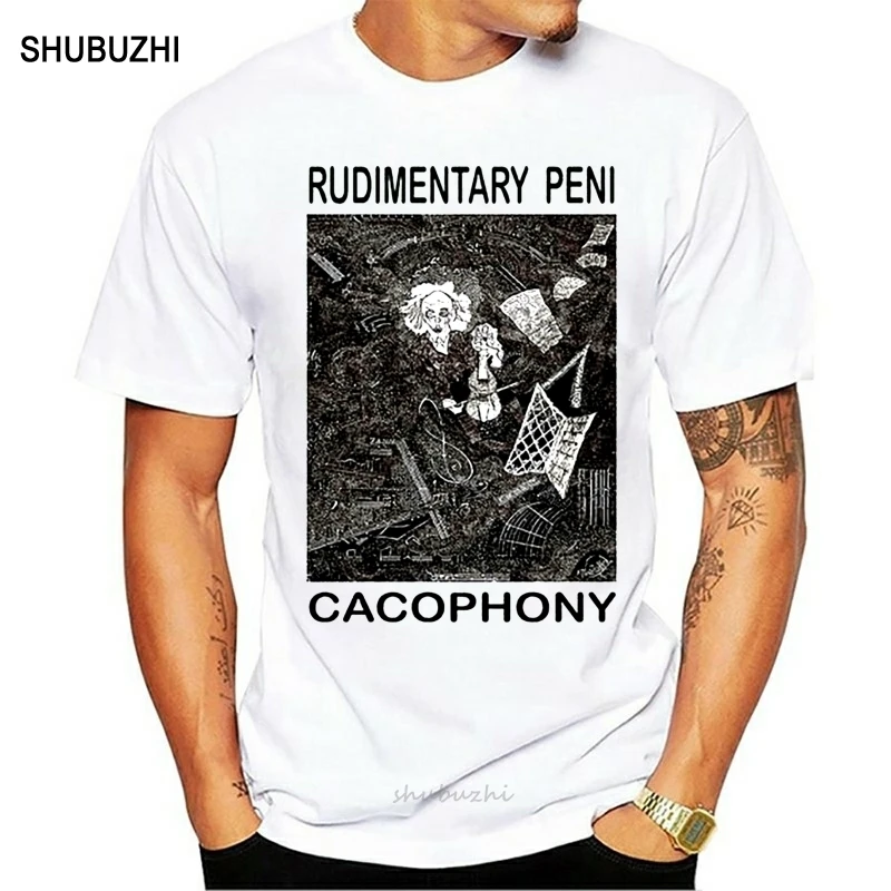 Camiseta rudimentaria de algodón para hombre y mujer, camisa de marca de verano con diseño de Peni Cacophony sobras grieta Crass Punk, talla europea