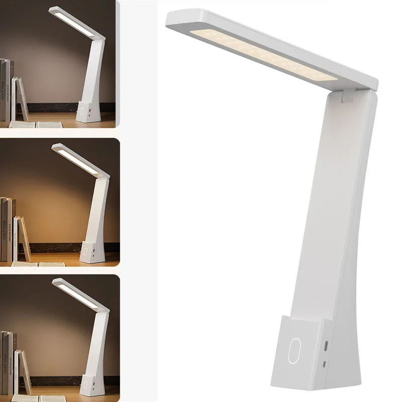 LED Multifunctional Foldable TYPE-C Rechargeable Portable Table Lamp Desk Bedside Student And Children Writing And Reading Lamp
