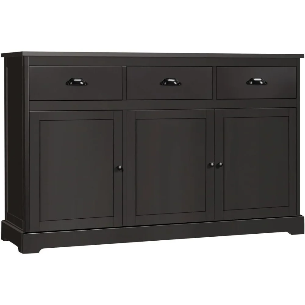 Drawer Restaurant Sideboard Buffet Cabinet Home Office Kitchen Storage Cupboard